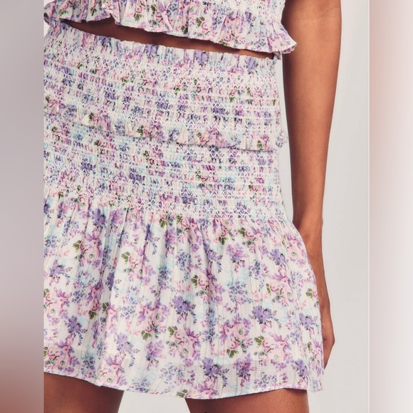 LoveShackFancy Camilla Mini Skirt - Picture 3 of 8